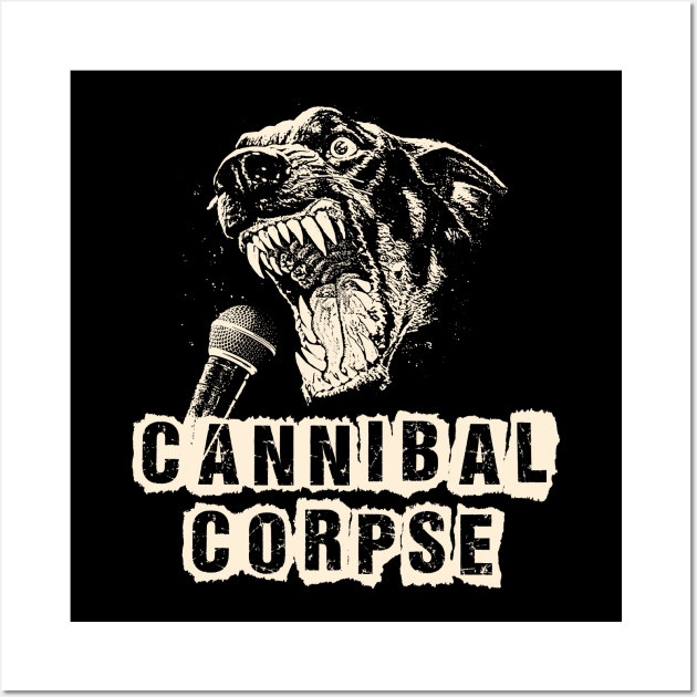 cannibal ll beast scream Wall Art by angga108